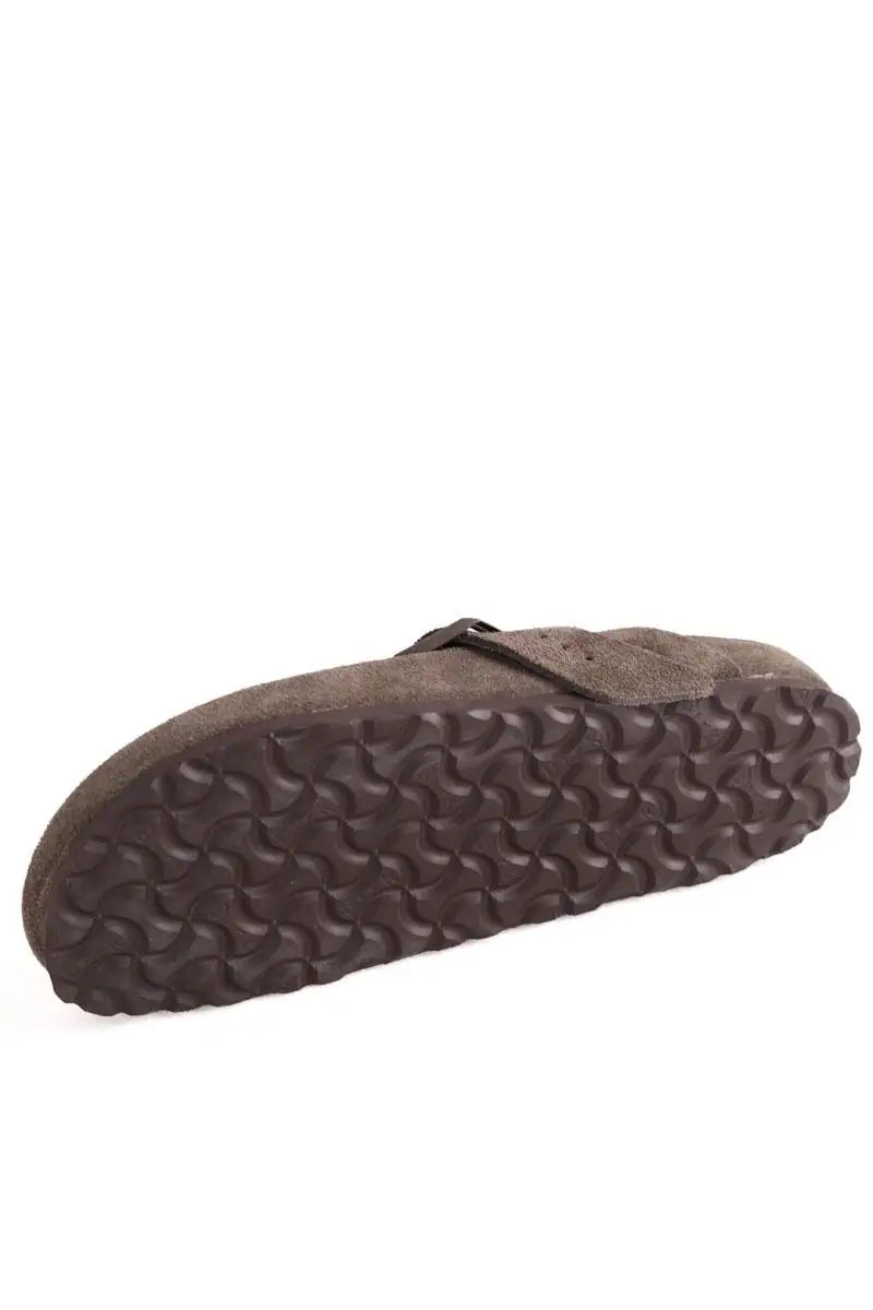 Sabots Birkenstock Boston Birkenstock x Rick Owens Anthracite en Daim
