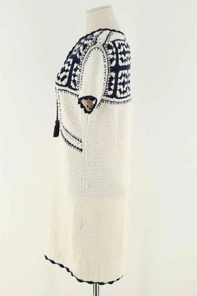 Robe Zadig & Voltaire Blanc en Coton