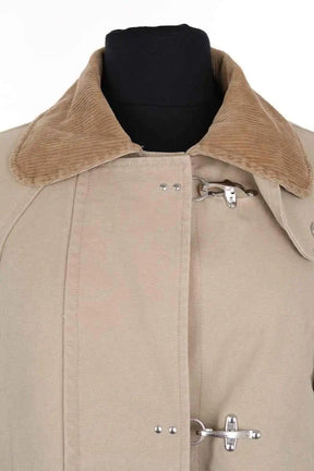 Manteau Damson Madder Beige en Coton
