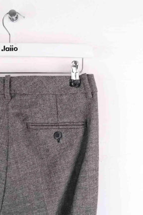 Pantalon droit Max Mara Gris en Laine