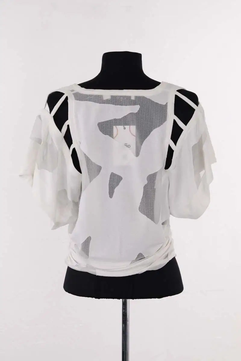 T-shirt Iro Blanc en Synthétique