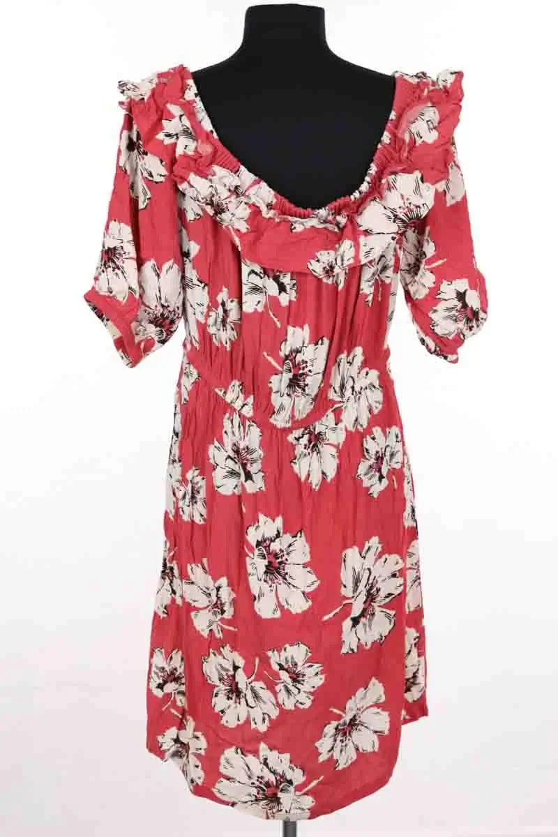Robe Ba&Sh Rouge en Viscose