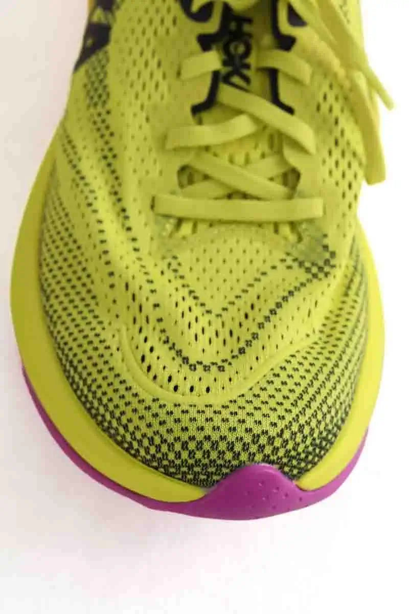 Baskets basses Hoka Jaune en Tissu