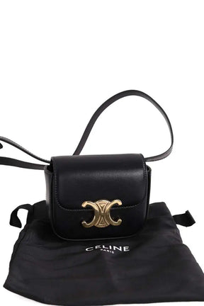 Mini sac Celine Mini Claude Noir en Cuir