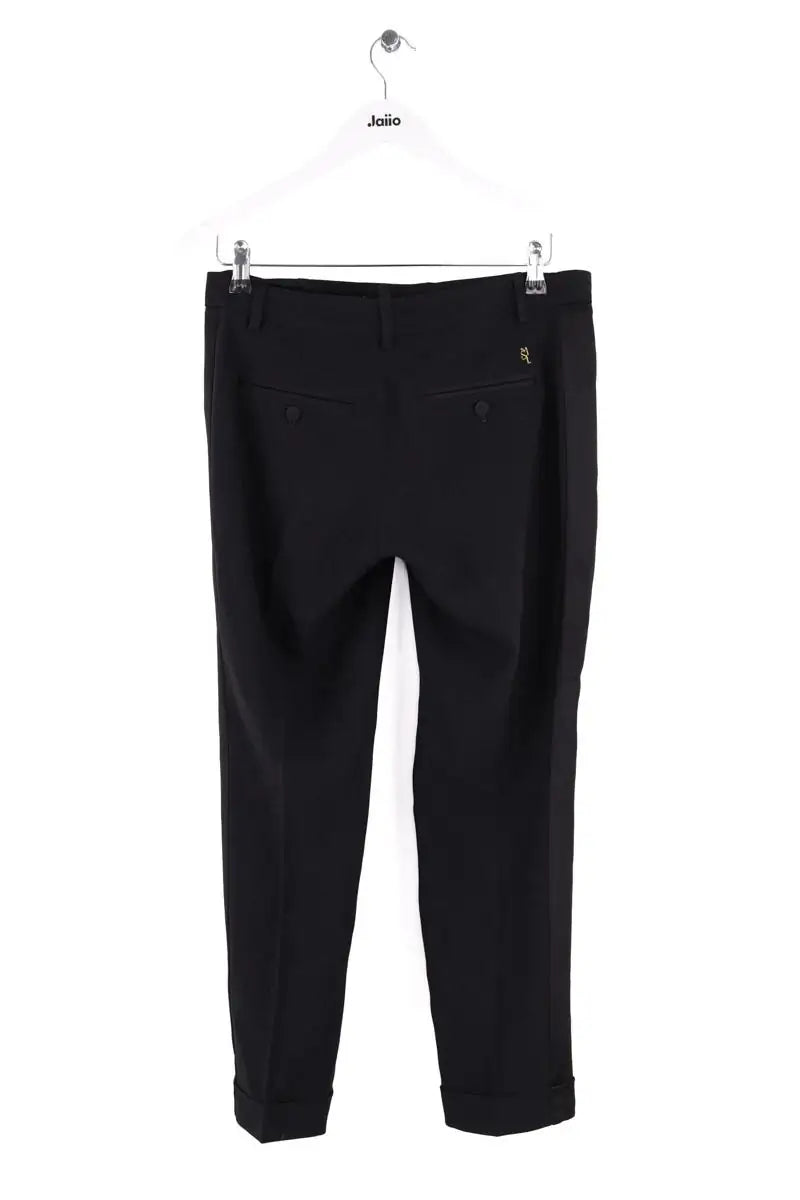 Pantalon droit Maison Sarah Lavoine Noir en Synthétique