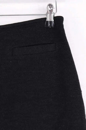 Jupe Agnès B. Anthracite en Laine