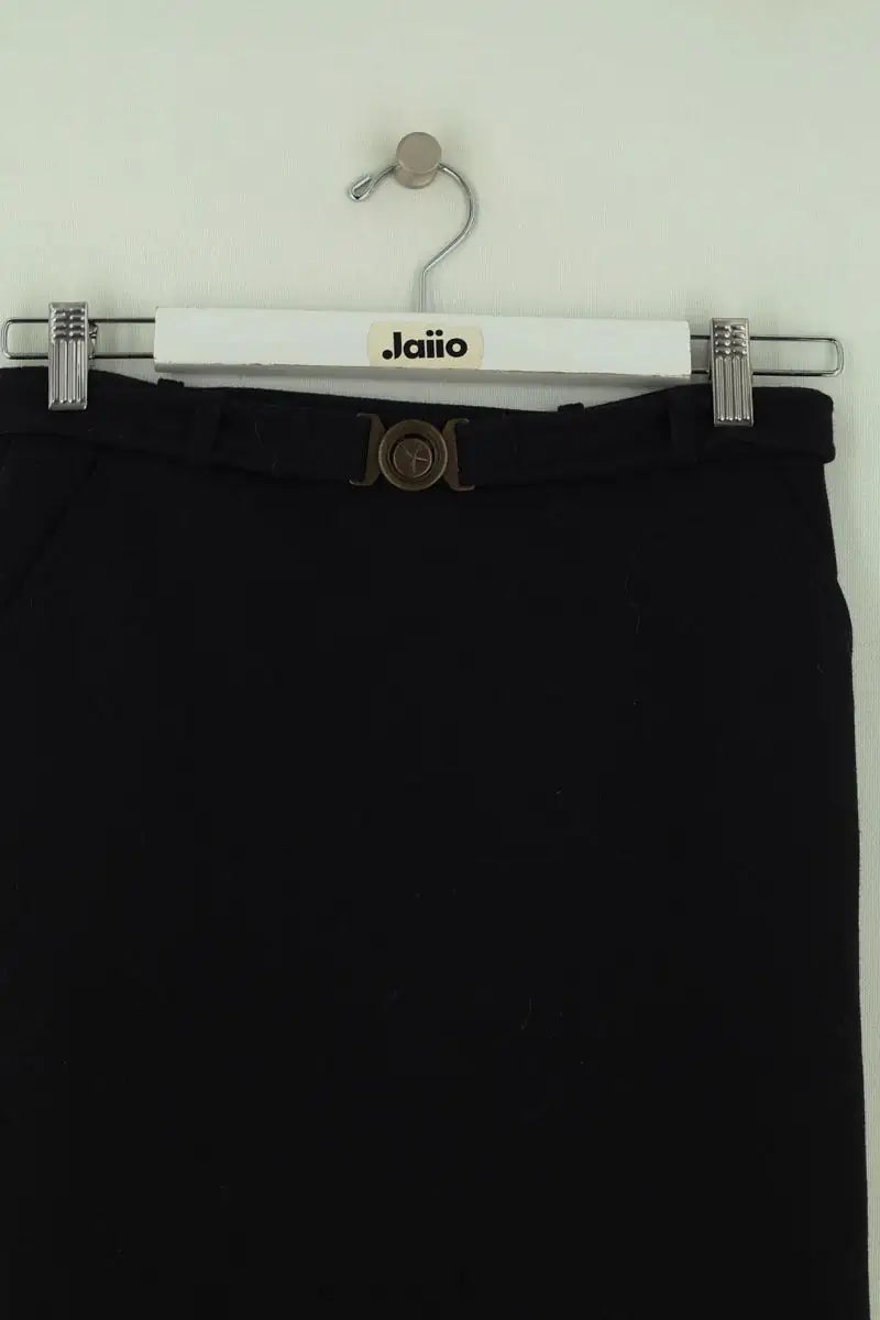 Jupe Agnès B. Marine en Laine