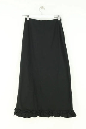 Jupe Agnès B. Noir en Coton