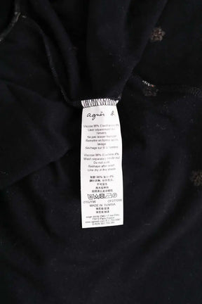 Jupe Agnès B. Noir en Viscose
