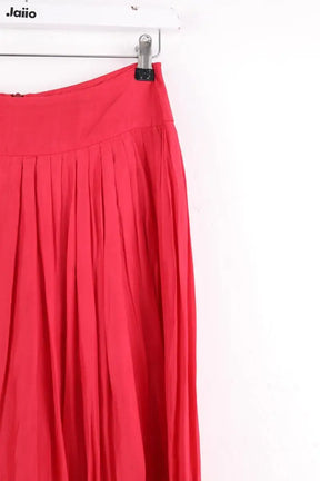 Jupe Agnès B. Rouge en Soie