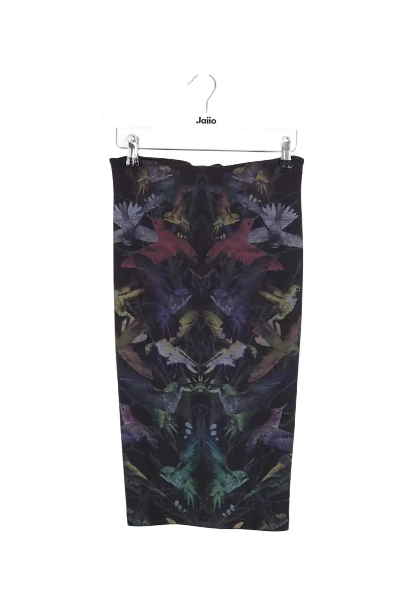 Jupe Alexander McQueen Noir en Coton, taille XS - Seconde Main