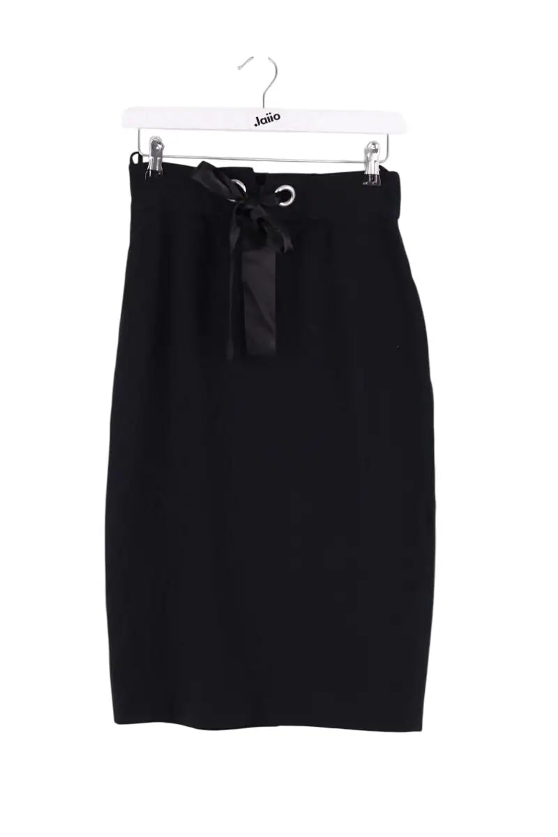Jupe Alexander McQueen Noir en Synthétique, taille S - Seconde Main