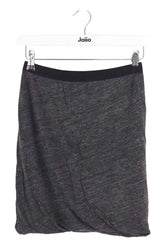 Jupe American Vintage Anthracite en Viscose, taille XS - Seconde Main