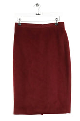 Jupe Andrew GN Bordeaux en Synthétique, taille S - Seconde Main