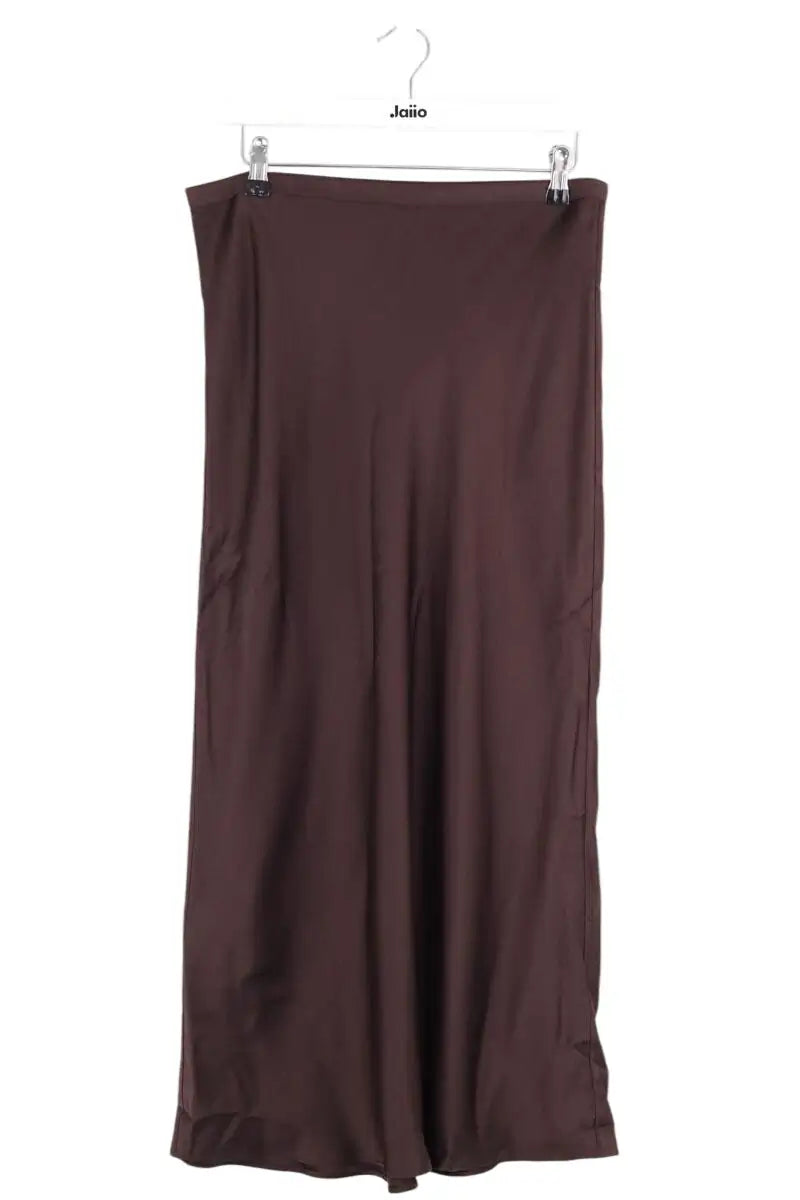 Jupe Anine Bing Marron en Soie, taille L - Seconde Main