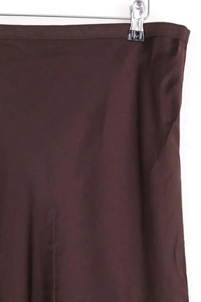 Jupe Anine Bing Marron en Soie