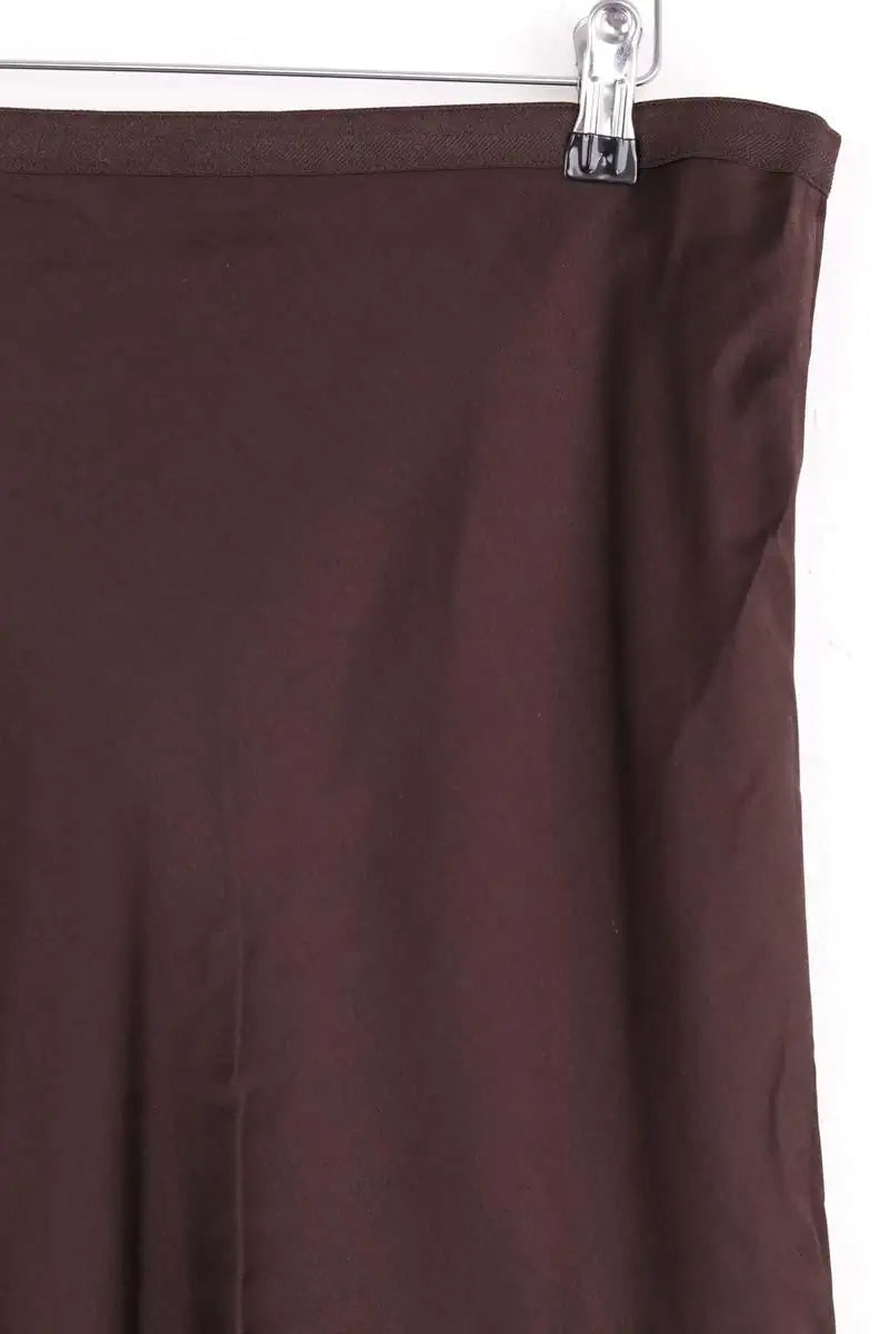 Jupe Anine Bing Marron en Soie