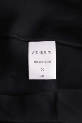 Jupe Anine Bing Noir en Soie