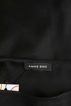 Jupe Anine Bing Noir en Soie