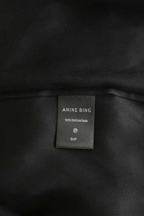 Jupe Anine Bing Noir en Soie