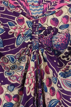 Jupe Antik Batik Violet en Synthétique