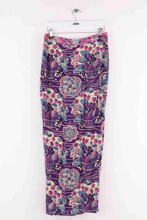 Jupe Antik Batik Violet en Synthétique