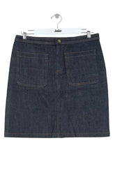 Jupe APC Bleu en Coton, taille L - Seconde Main