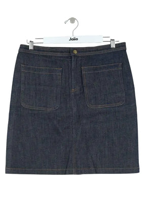 Jupe APC Bleu en Coton, taille L - Seconde Main