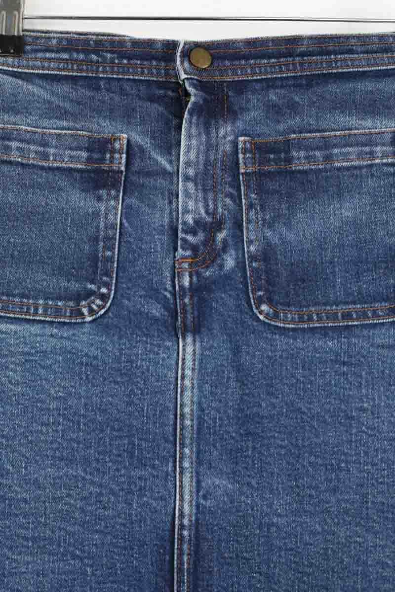 Jupe APC Bleu en Coton