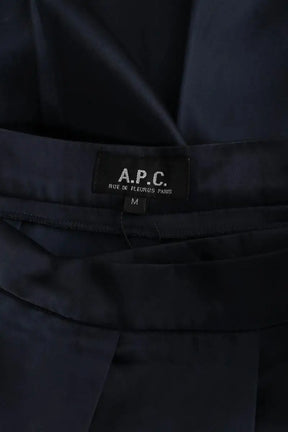 Jupe APC Marine en Coton