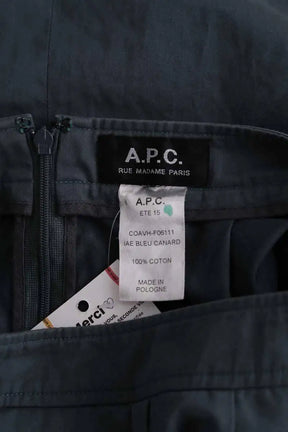 Jupe APC Vert en Coton