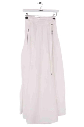 Jupe Armani Exchange Blanc en Synthétique, taille M - Seconde Main