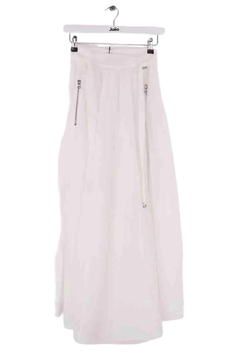 Jupe Armani Exchange Blanc en Synthétique, taille M - Seconde Main