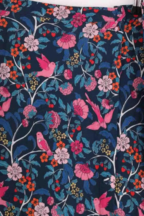 Jupe Balzac Bleu en Viscose