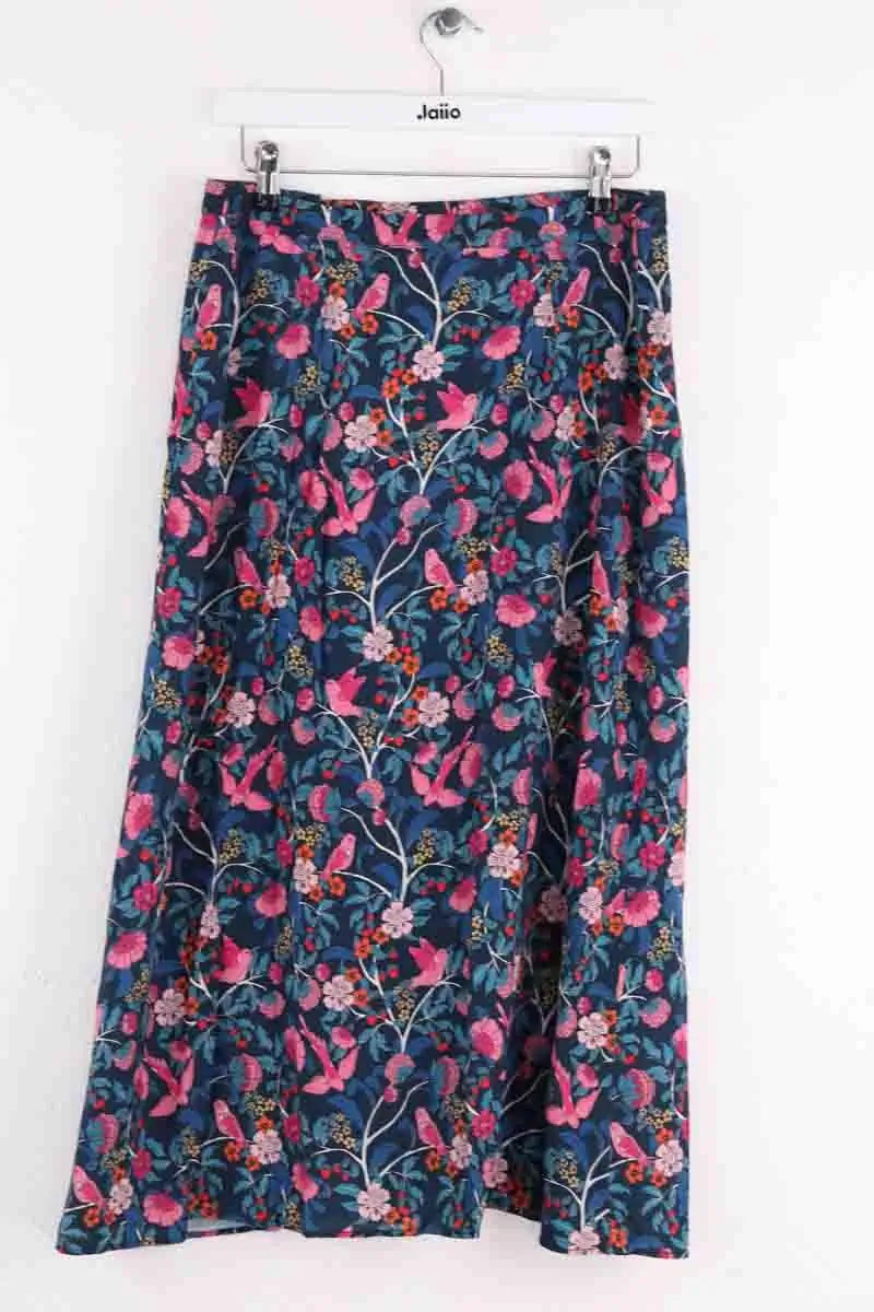 Jupe Balzac Bleu en Viscose