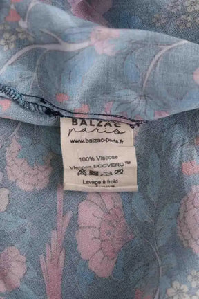 Jupe Balzac Bleu en Viscose