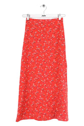 Jupe Balzac Rouge en Synthétique, taille XS - Seconde Main