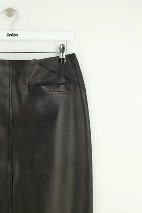 Jupe Barbara Bui Noir en Cuir