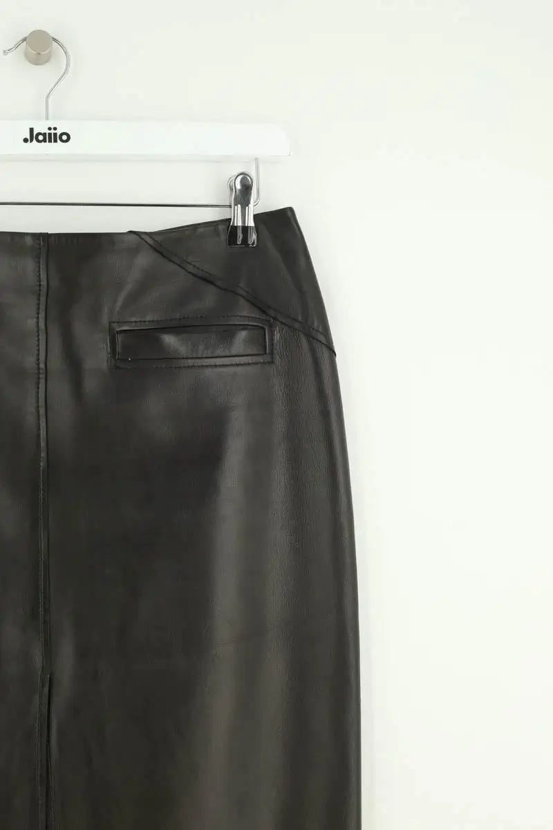 Jupe Barbara Bui Noir en Cuir