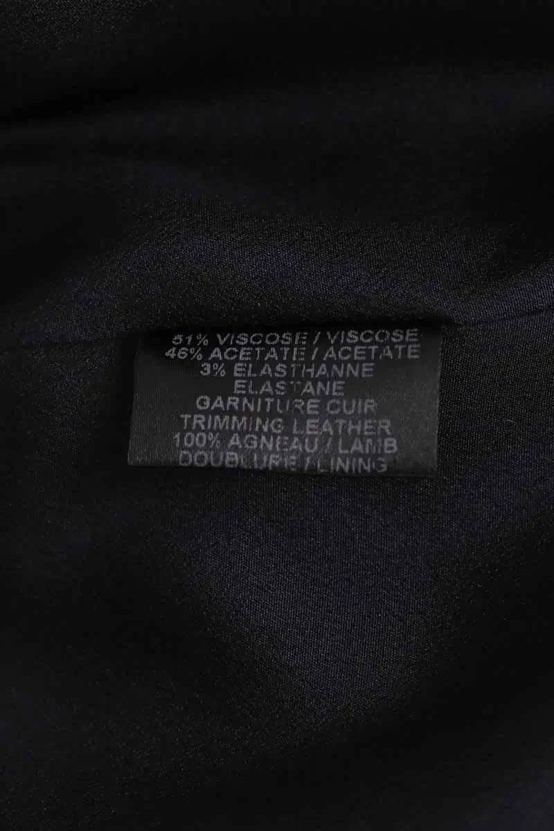 Jupe Barbara Bui Noir en Viscose
