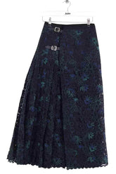Jupe Barrie Noir en Synthétique, taille S - Seconde Main