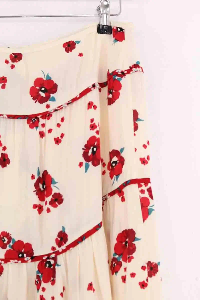 Jupe Ba&Sh Beige en Viscose