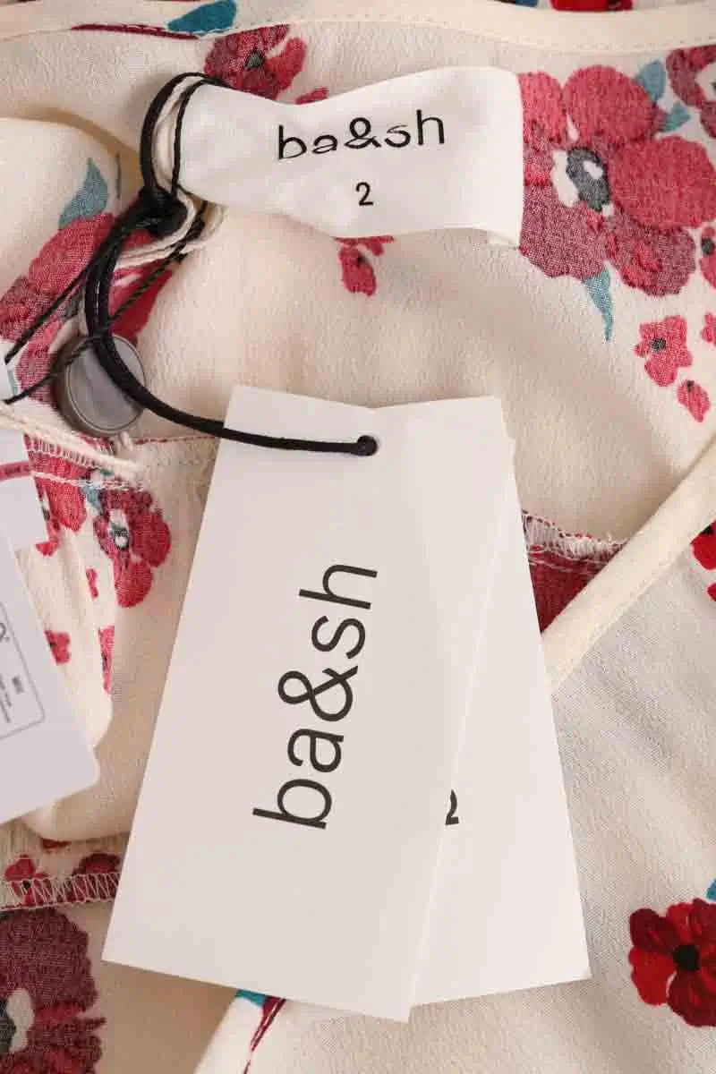 Jupe Ba&Sh Beige en Viscose