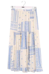 Jupe Ba&Sh Blanc en Viscose, taille S - Seconde Main