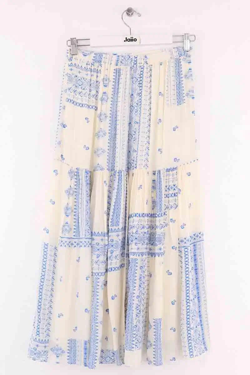 Jupe Ba&Sh Blanc en Viscose
