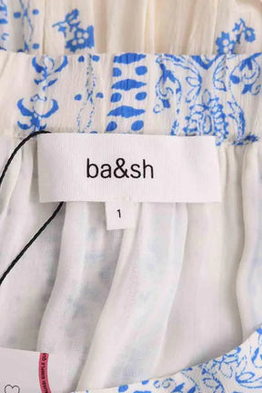 Jupe Ba&Sh Blanc en Viscose