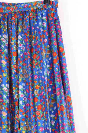 Jupe Ba&Sh Bleu en Coton
