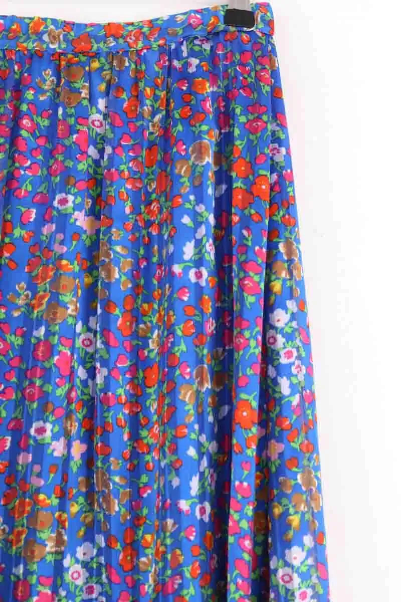 Jupe Ba&Sh Bleu en Coton