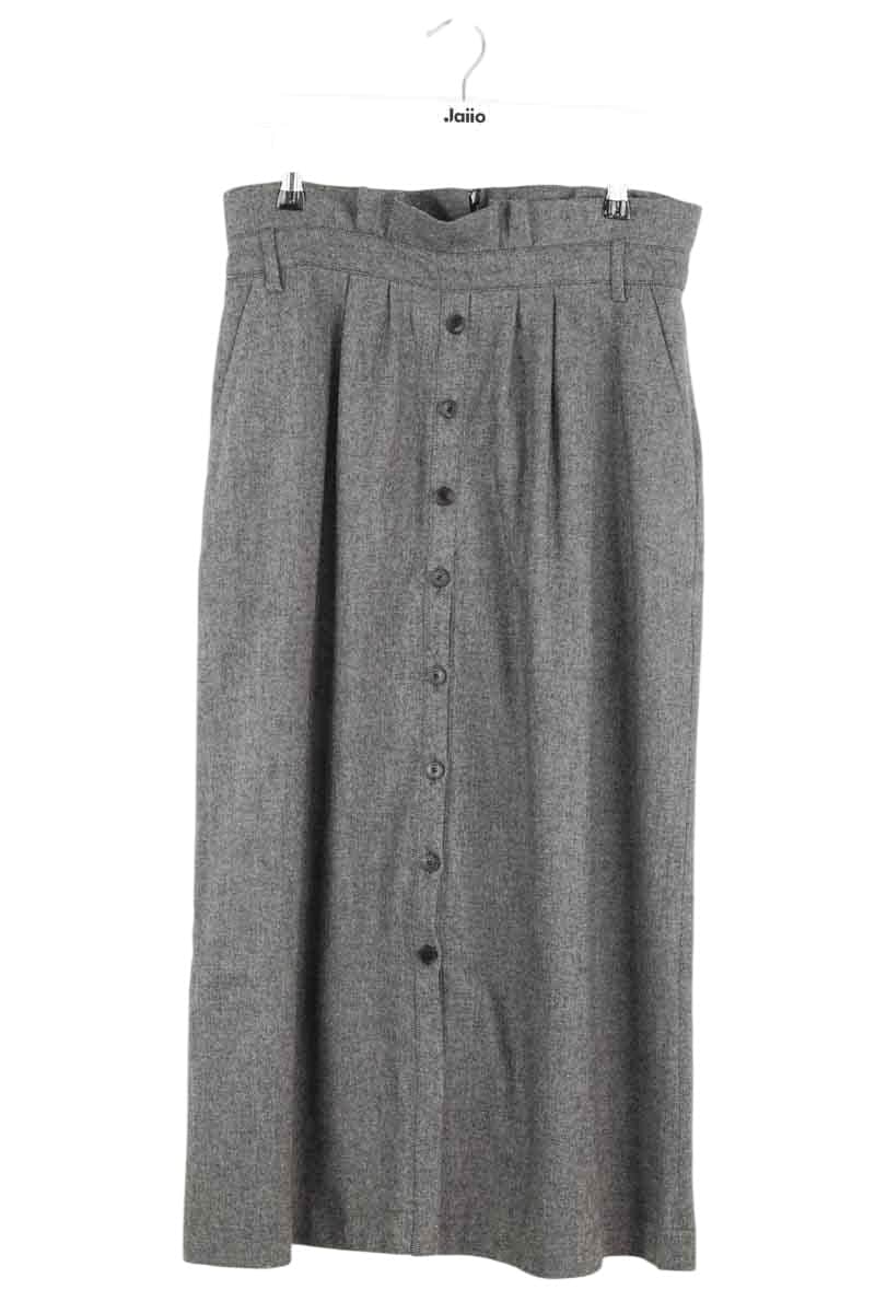 Jupe Ba&Sh Gris en Viscose, taille L - Seconde Main