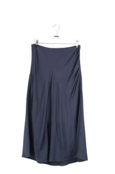 Jupe Ba&Sh Marine en Soie, taille S - Seconde Main